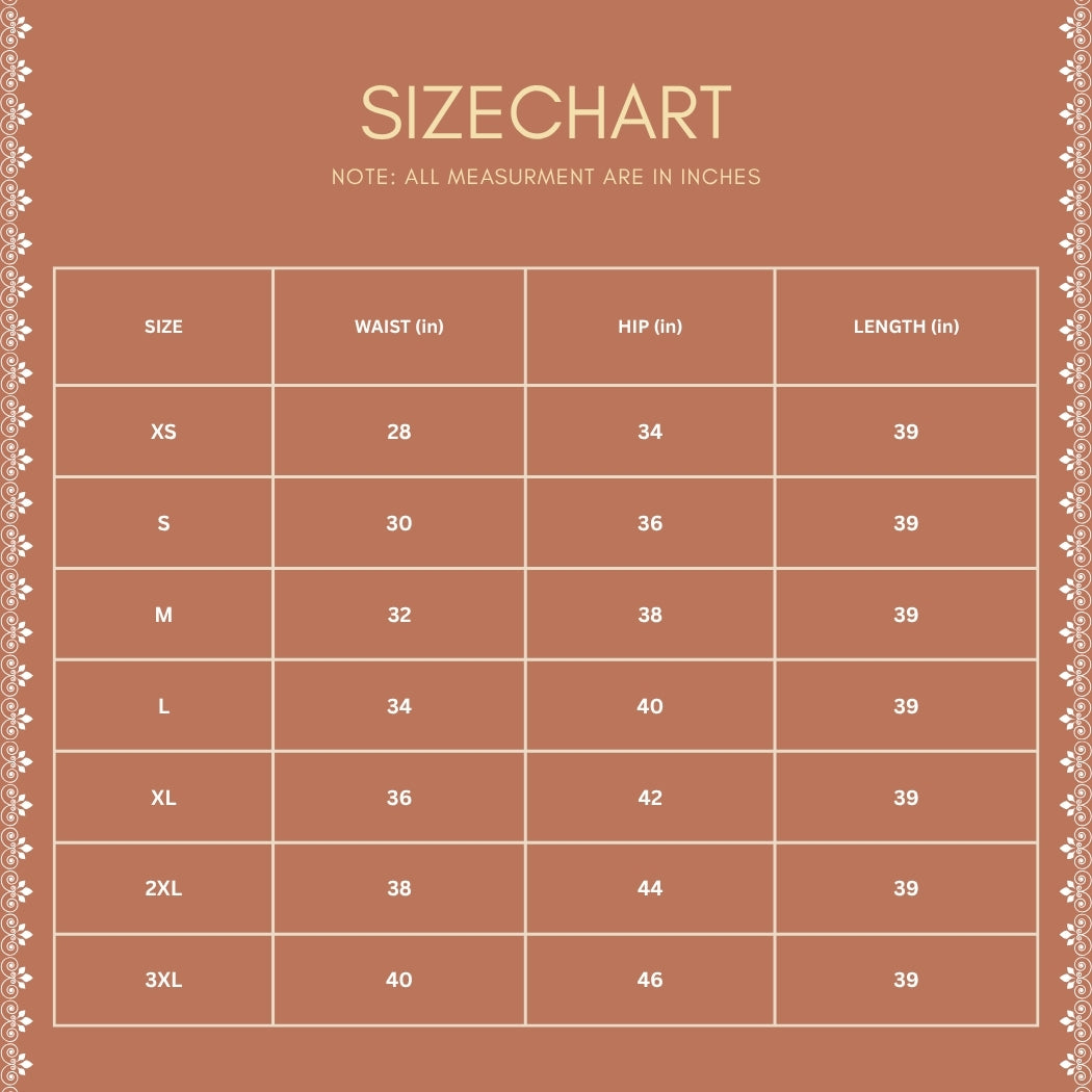 Size Chart Guide